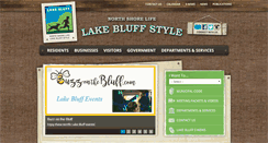Desktop Screenshot of lakebluff.org